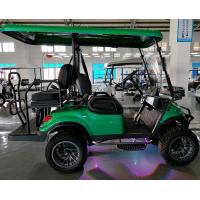China Mini Electric Golf Trolley Cart 4 Wheel Disc Brake 10 Inch TFT IP66 CARplay Display 60V 72V factory