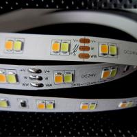 China 2835 ww+w cct dimmable strip factory