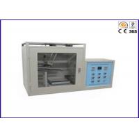 Quality PLC Control Horizontal / Vertical Flammability Tester , PV 3357 UL Test Equipment for sale