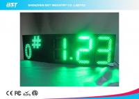 China Semi Outdoor Led Gas Price Display , 15 &quot; Advertising Led Display Panel Price factory