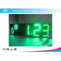 China Semi Outdoor Led Gas Price Display , 15  Advertising Led Display Panel Price factory