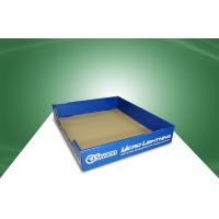 Quality Blue Retail PDQ Cardboard Pallet Trays For Aircraft Toy Display , Eco-Friendly for sale