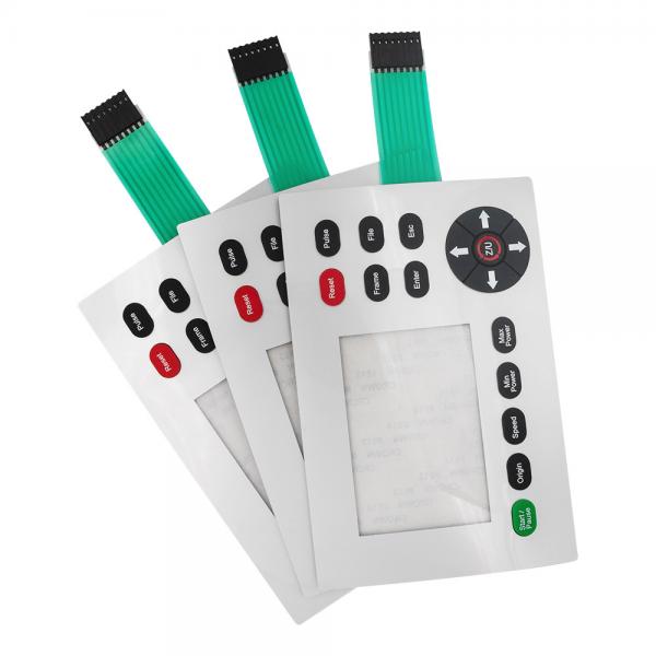 Quality Flexible Waterproof Silicone Testing Membrane Switch Keypad Keyboard for sale