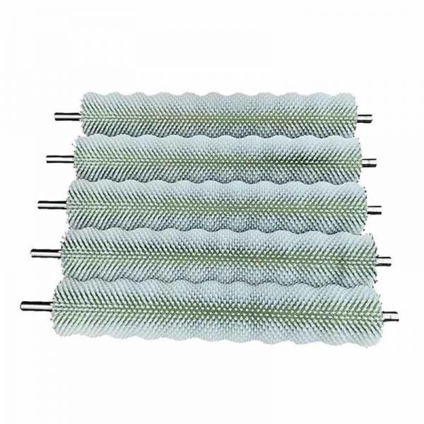 Quality Fruit Vegetable Industrial Roller Brush Rotary Brush Conveyor Belt Cleaners for sale