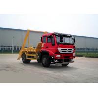 China Eco Friendly Garbage Collection Truck , Swing Arm Food Waste Collection Vehicles factory
