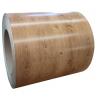 China Wood Grain PPGI Coil Sheet / Prepainted Galvanized Steel Coil GB Standard factory
