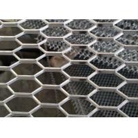 china Hexagonal Hole Anodized Honeycomb Expanded Metal Mesh For Car Grille ISO9002