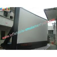China Portable Outdoor Inflatable Movie Screen Rental / Movie Theater Screen factory