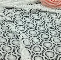 China Kam ammonia dot Stretch lace fabric factory