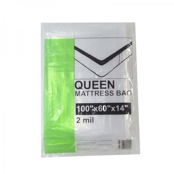 Quality King Size Mattress Storage Bag Polythene Plastic Zipper Bag Waterproof for sale