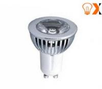 China Cool White / Natural White / Warm White Aluminum Round 3W GU10 Mini Led Spotlight Bulbs factory