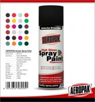 China Fast Dry 400ml Aerosol Spray Paints / High Coverage Black Spray Paint For Cars factory