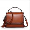 China Real Leather Tote Bags for Women Retro Single Shoulder Bags Lady Daily Handbags factory