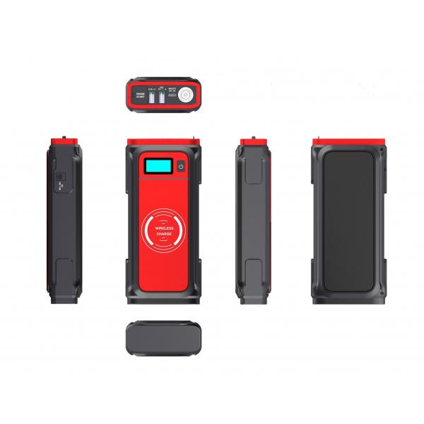 Quality 12V 12000mAh Mini Pocket Car Battery Jump Starter Multifunctional for sale