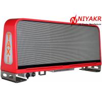 China Programmable Taxi Roof LED Display Mobile Advertising LED Taxi Sign Double Sides for sale