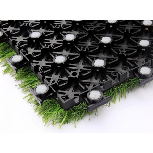 Quality Anti Skid Interlocking Sports Flooring With Artificial Grass For Outdoor Sports for sale