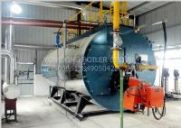 China Forced Gas Boiler Hot Water Heater 2.1MW Fire Gasonline Hot Water Boiler factory