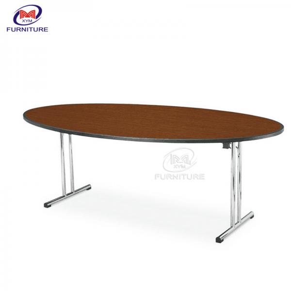 Quality Plywood Hotel Round Banquet Tables Chair Stainless Steel Leg For Dining for sale