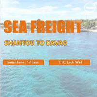 Quality Shantou China To Davao Philippines Sea Forwarding Agent Direct Line 17 Days for sale