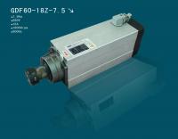 China 3.5kw HQD high speed spindle air cooling spindle motor factory