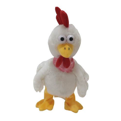 Quality 32cm 12.6 Inch Cute Dancing Singing Soft Toy Chicken Hen Stuffed Animal for sale