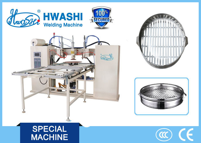 China 12V Stainless Steel Welding Equipment Cookware Food Steamer Grill Welding Machine factory