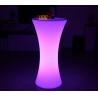 China Modern LED Bar Furniture / LED Cocktail Table Waterproof For Night Club factory
