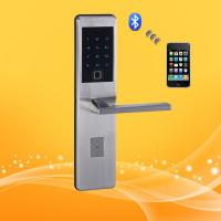 Quality Residential Smart Wireless Keypad Door Lock With Ultra Thin Panel And Handle for sale