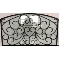 China 25.4MM Wrought Iron Glass for sale