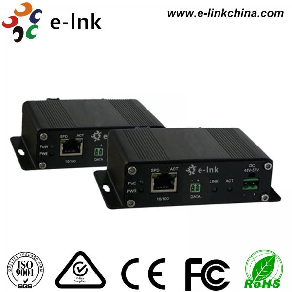 Quality Industrial Passive Poe Injector 10 /100 Base -T Ethernet Over Shielded Twisted for sale