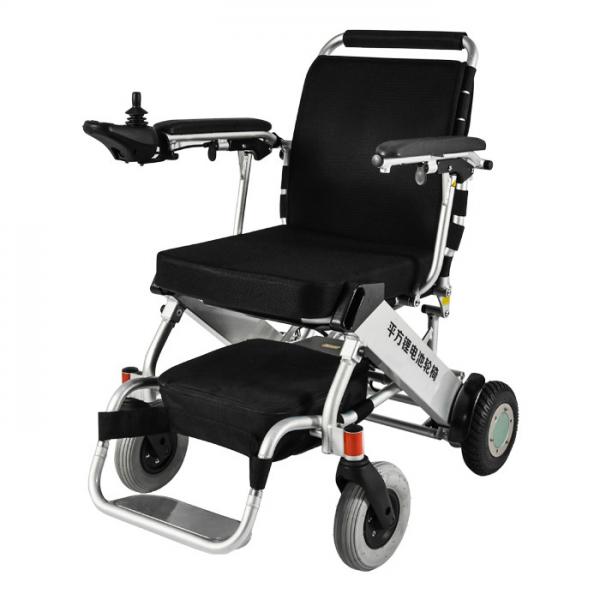 Quality Lithium Battery 18KG Classic Foldable Electric Wheelchair For Elderly for sale