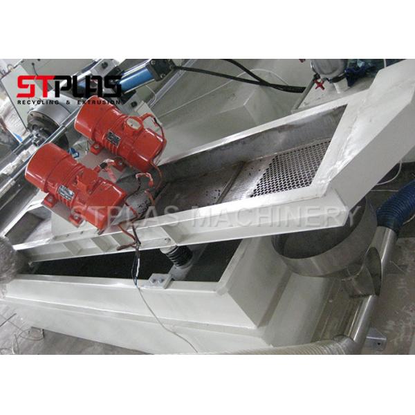 Quality polythene recycling machine plastic granulator machine with hot die face for sale