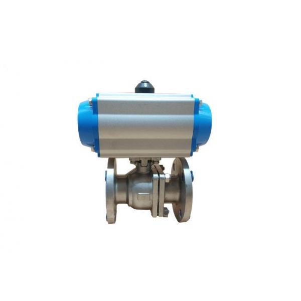 Quality SS316 50A Full Port Pneumatic Actuated Ball Valve for sale