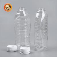 Quality PET Plastic Squeeze Sauce Bottles With Lid Flip Top Food Grade for sale