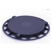 China Professional Ductile Iron Manhole Cover Spray Paint Easy To Assemble Customize for sale