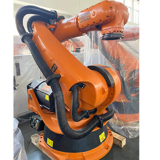 Quality 6 Axis Industrial Used Robotic Arm KUKA KR200 Palletizing Handling Robot for sale