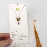 China Jewelry Display Cards With Tassel factory