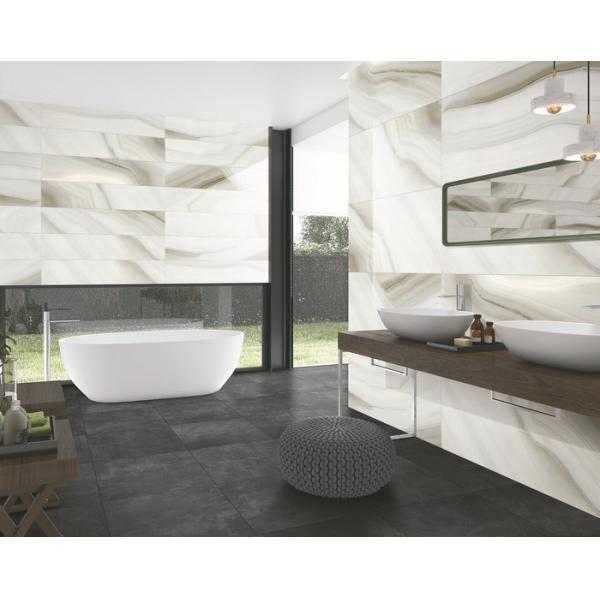 Quality Agate Marble Like Ceramic Tile , Glazed Porcelain Tiles Flooring 1200x600 for sale