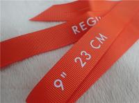 China Washable Screen Printing Tagless Labels , Printed Labels For Clothing factory