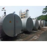 China Carbon Steel Cylinder Asphalt Tank , Heating Fast Road Construction Heavy Equipment factory