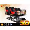 China Theme Park Equipment 5d Cinema Motion Seat 6Dof 5D Cinema Simulator Game Machine 5D Cinema factory