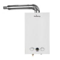 China 10 Liter 220V Gas Water Heater Forced Exhaust Type White LED 20Kw factory