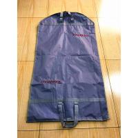 Quality Luxury Fold Up Garment Bag 200D Polyester Embroider Webbing Handled for sale