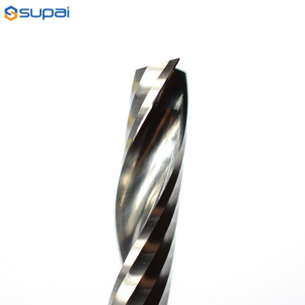 Quality Single Flute Spiral End Mill Cutter CNC Milling Cutter For Acrylic PVC for sale