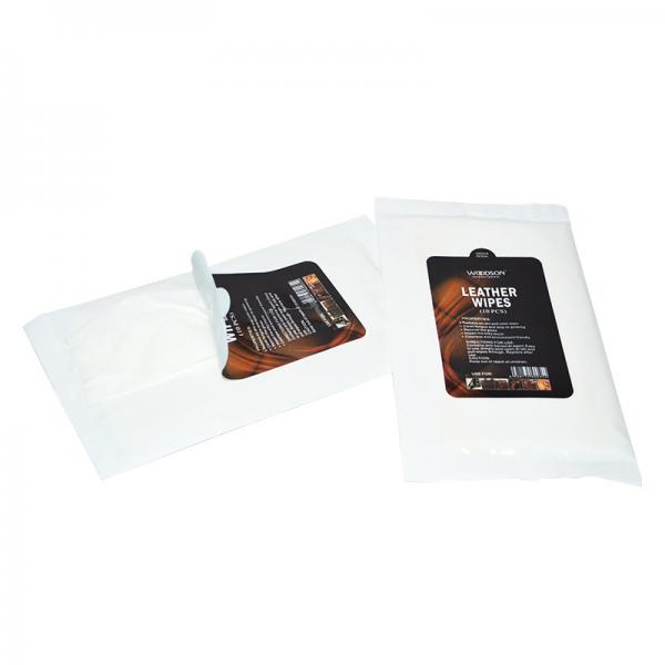 Quality Antifungal Nourishing Leather Cleaning Wipes For Couch Handbag for sale