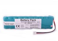 China Green ECG Battery 12V 1950mAh NI-MH Battery For Nihon Kohden ECG-1950 ECG-1150 ECG-1250 factory