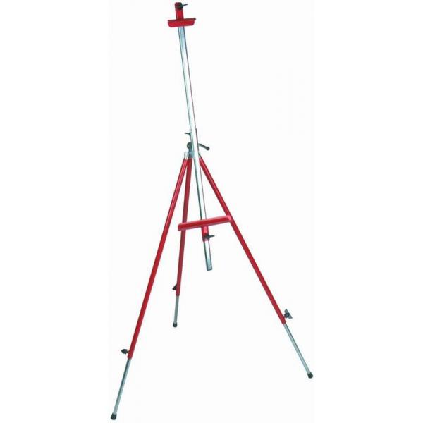 Quality Steel Metal Display Easel Floor Stands With Bag , Outdoor Watercolor Easel Tripod for sale