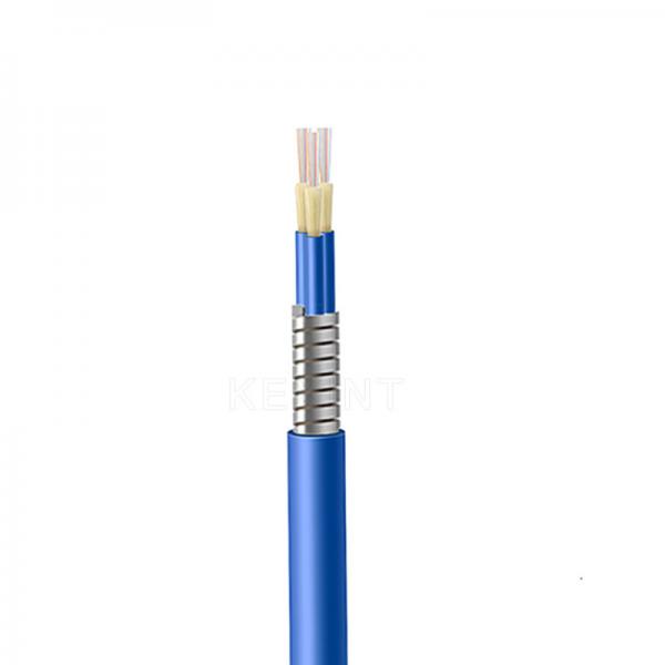 Quality KEXINT Indoor 48 96 Cores Multicore Bundle Armored Optical Cable GJAFKV Fiber Optic Cable for sale
