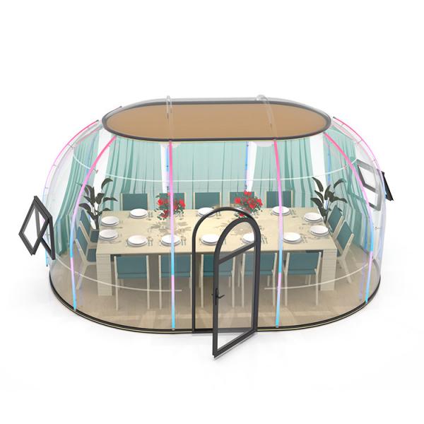Quality Length 4m Igloo Bubble Tent Anti Noise Transparent Igloo Tent for sale
