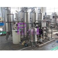 China Vertical Pump Installed Water Treatment System With Rebirth Device 1000LPH factory